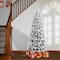6ft. Unlit Flocked Acacia Medium Artificial Christmas Tree